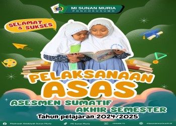 Pelaksanaan Asesmen Sumatif Akhir Semester (ASAS) Ganjil MI Sunan Muria Tahun Ajaran 2024-2025